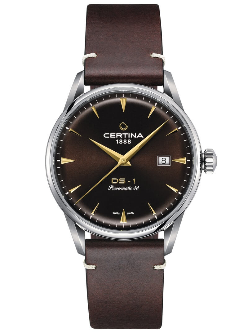 zegarek certina ds-1powermatic 80 na pasku