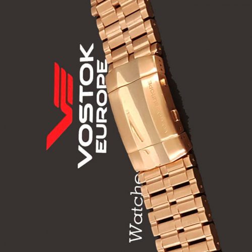 Bransoleta Vostok Europe Energia, złocona