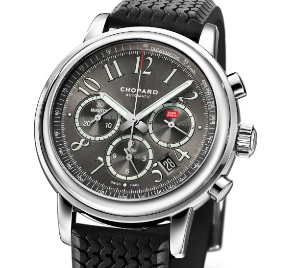 Zegarek firmy Chopard z linii Mille Miglia ze skalą tachometru