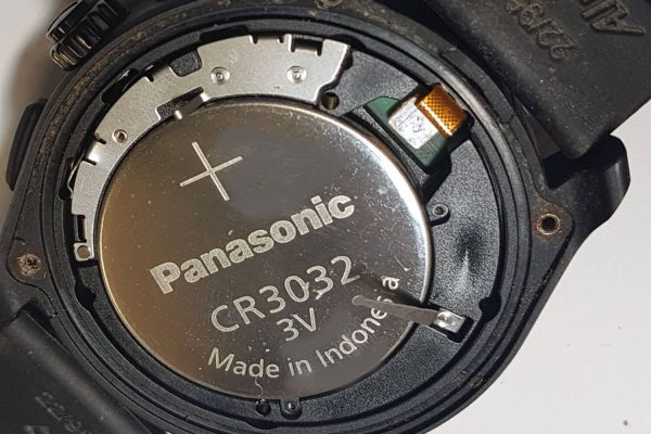 bateria Pansasonic CR3032 w zegarku Alipna, model Alpinex