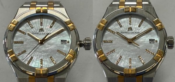 zegarki Maurice Lacroix - zakręcana koronka