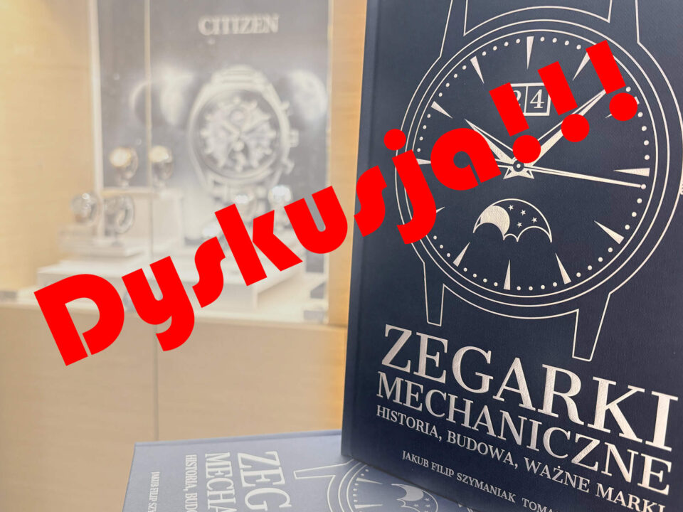Książka: Zegarki mechaniczne;... dyskusja