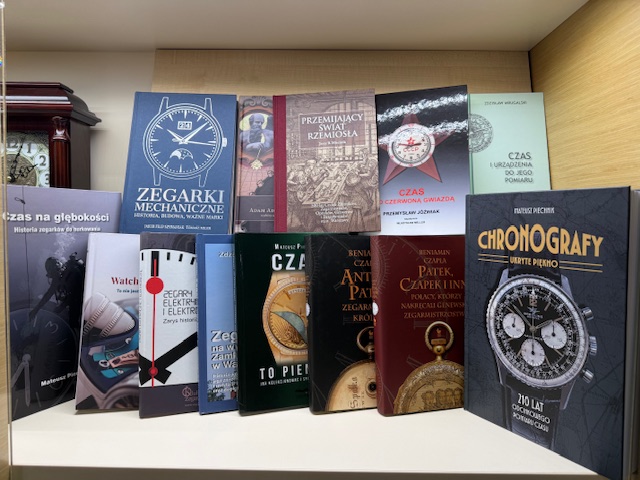 Oferta naszych książek o zegarkach i zegarmistrzostwie