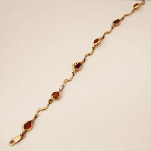 Bransoletka z Bursztynem