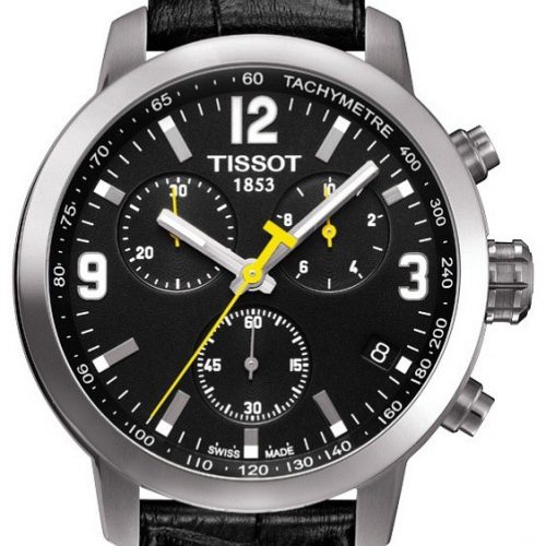 Zegarek Tissot T-Sport PRC 200, czarny, ze stoperem