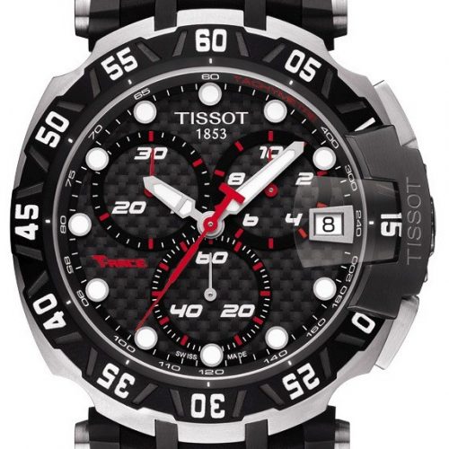 Zegarek Tissot Special Collections T-Race MOTOGP 2015, kwarcowy, sportowy, czarno-czerwony