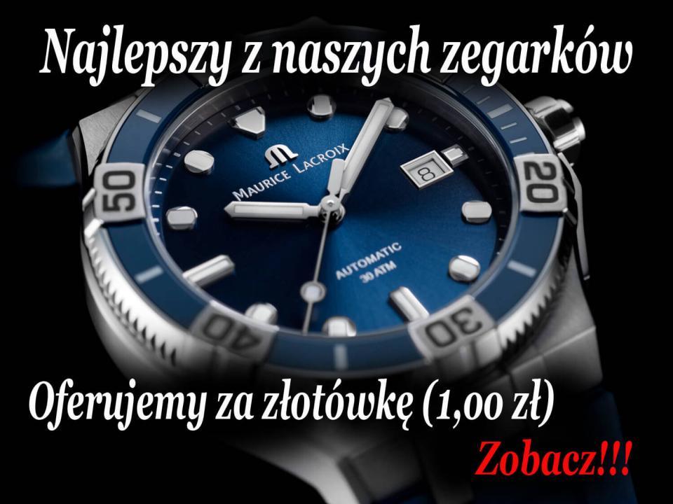 zegarek za złotówkę