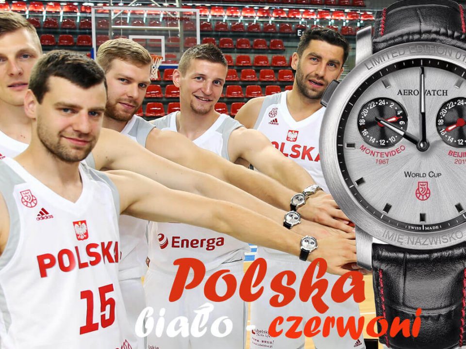 Reprezentacja Polski w koszykówce i zegarki Aerowatch