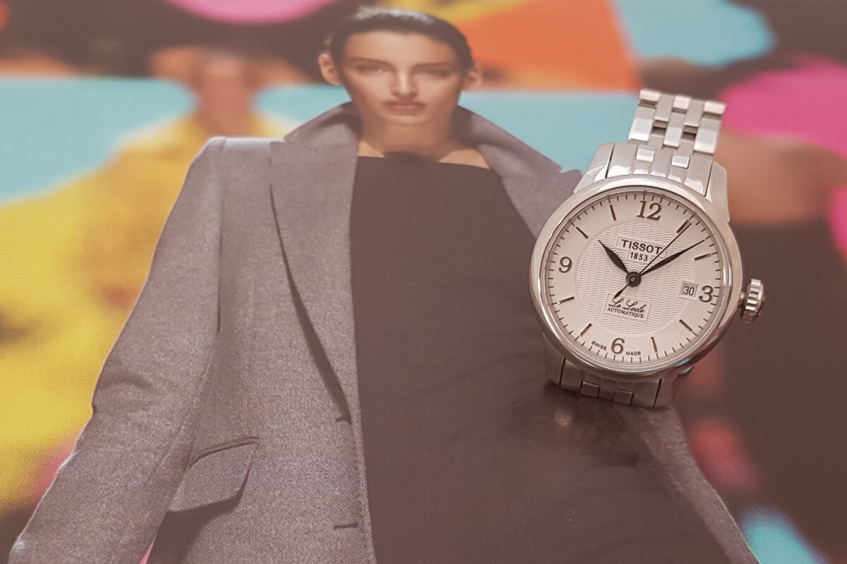 Elegancki zegarek damski Tissot