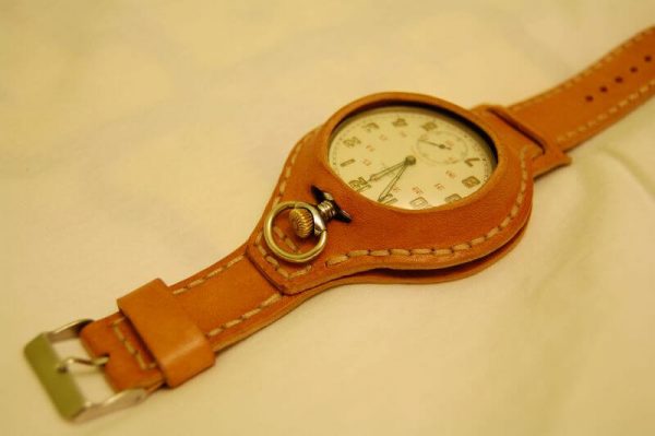 Zegarek kieszonkowy na nadgarstek