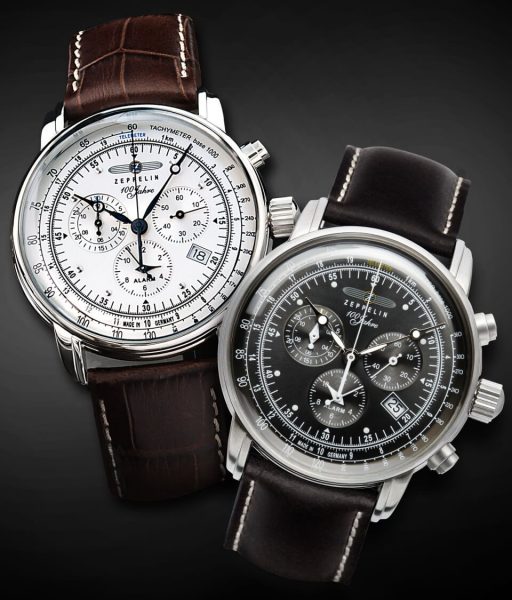 Zegarki Zeppelin ze skalą tachometru