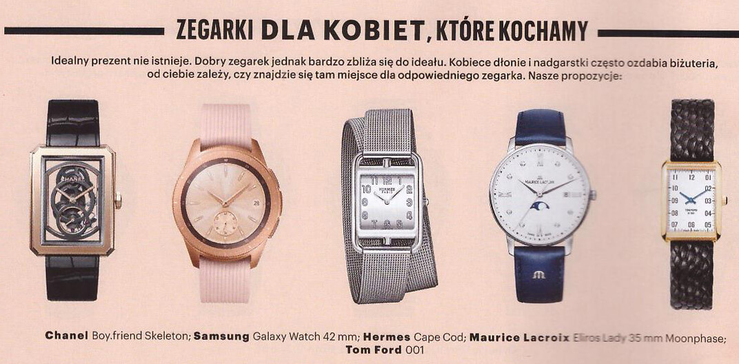 Zegarki roku magazynu Esquire Maurice Lacroix