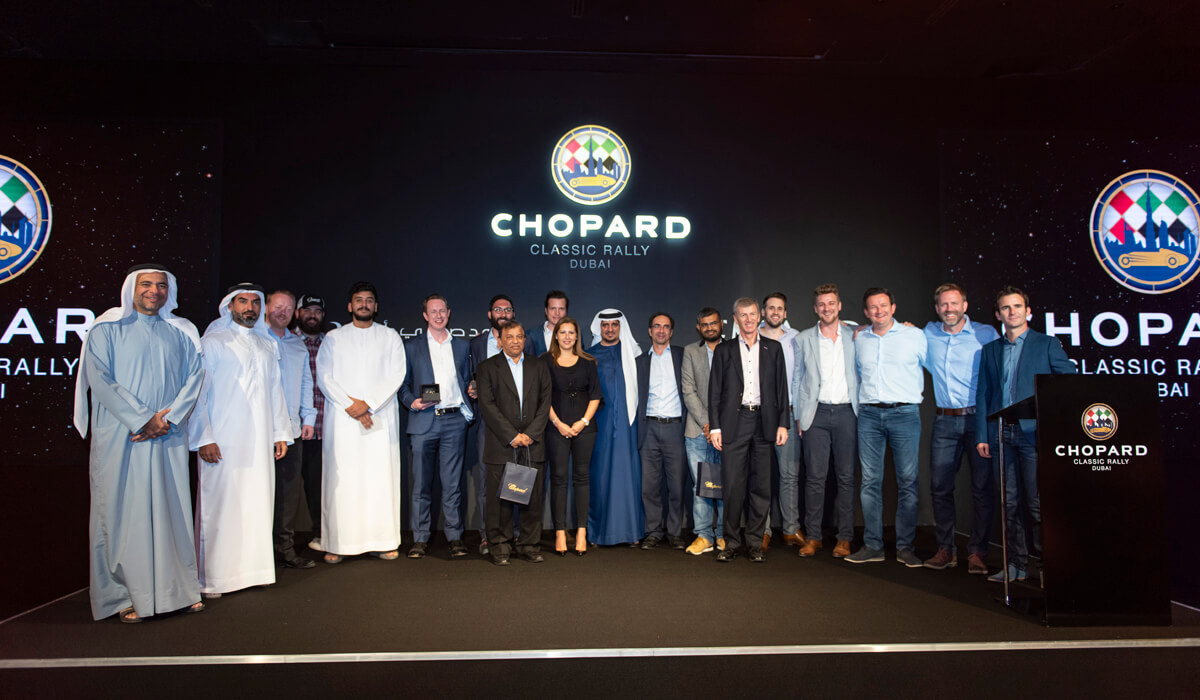 Zegarki Mille Miglia i rajd Chopard Classic Rally Dubai