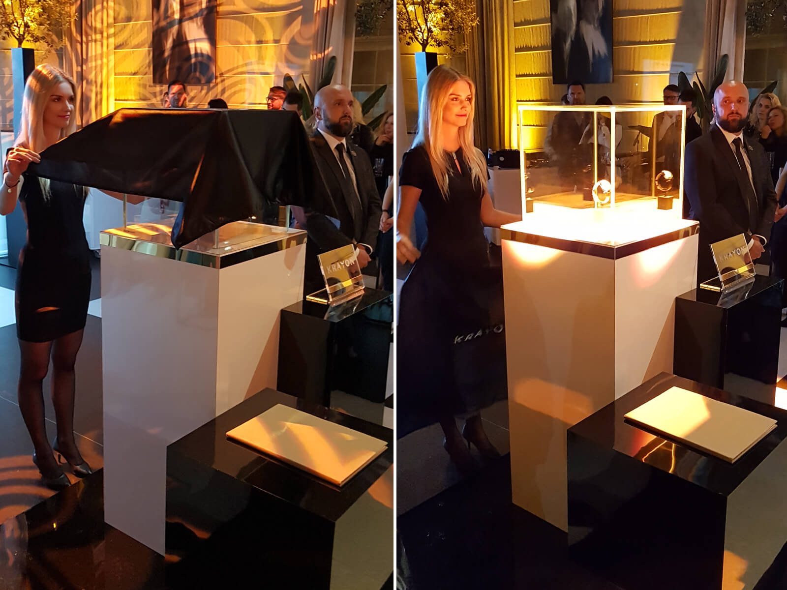 Uroczysta prezentacja zegarka marki Krayon