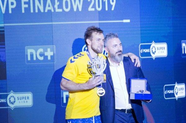 Tytuł MVP zawodów i zegarek otrzymał rozgrywający Luka Cindrić z PGE Vive Kielce
