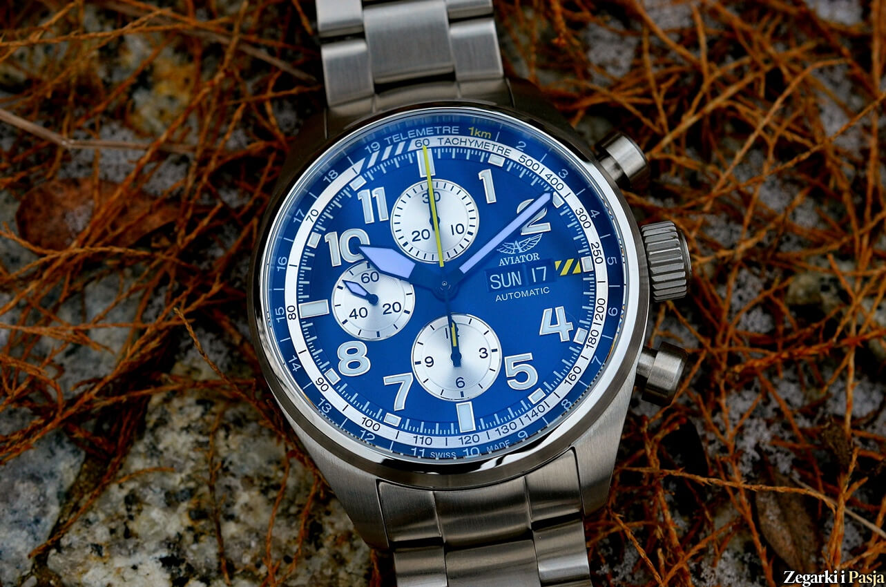 Lotnicze zegarki Aviator Airacobra P42 i P45