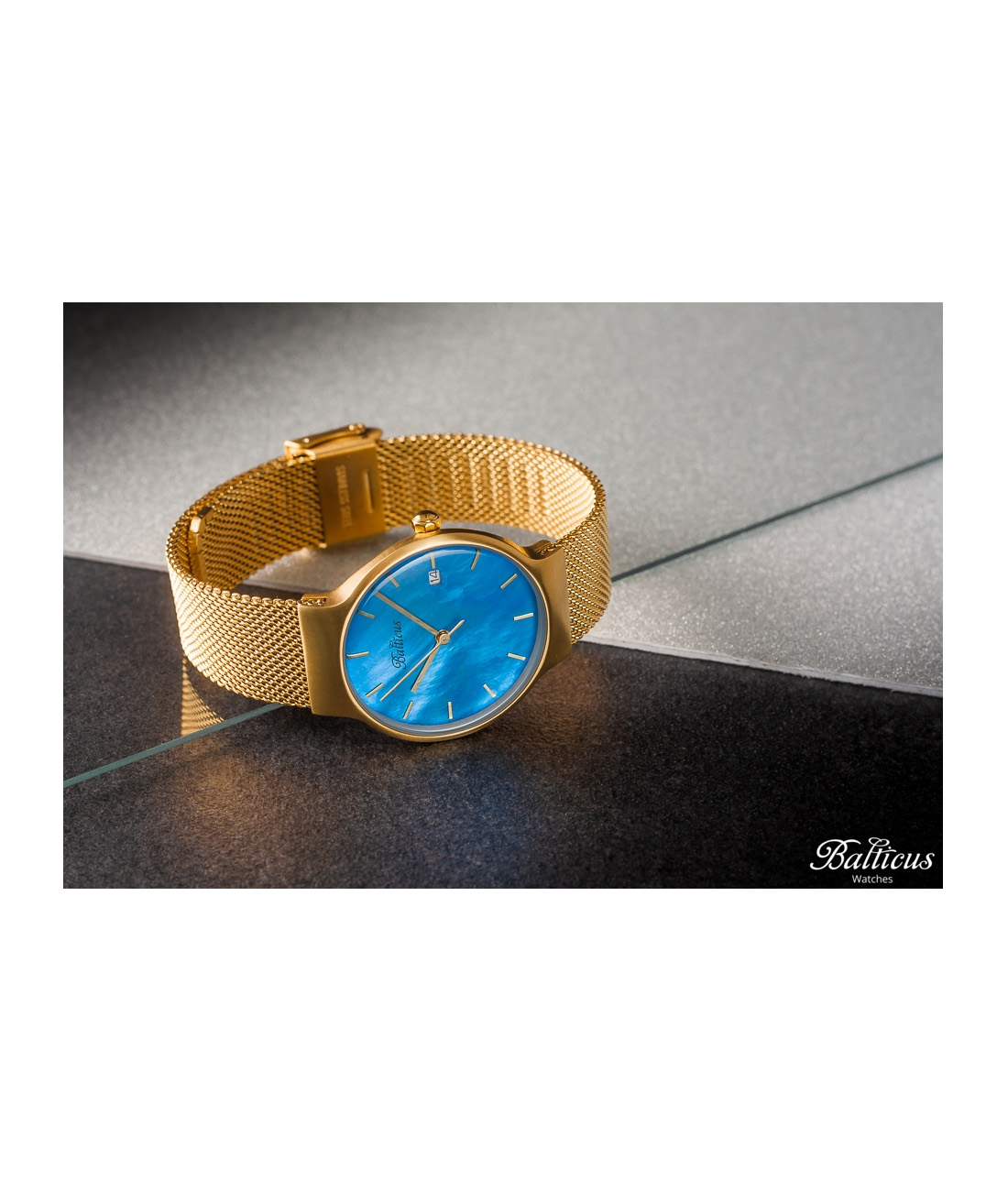 BALTICUS SKY YELLOW GOLD BLUE PEARL