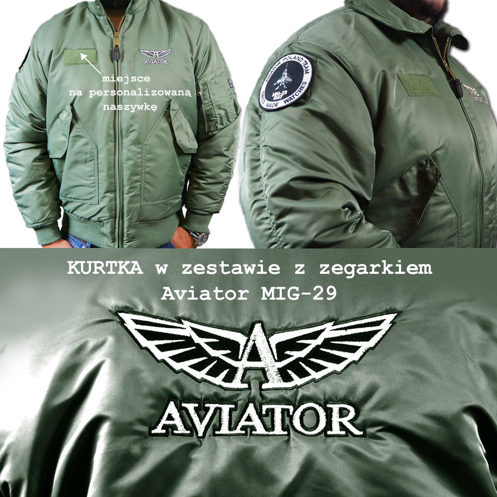 Aviator Swiss Made Limited Edition MIG 29 SMT M.2.30.5.217.6 - obrazek 4