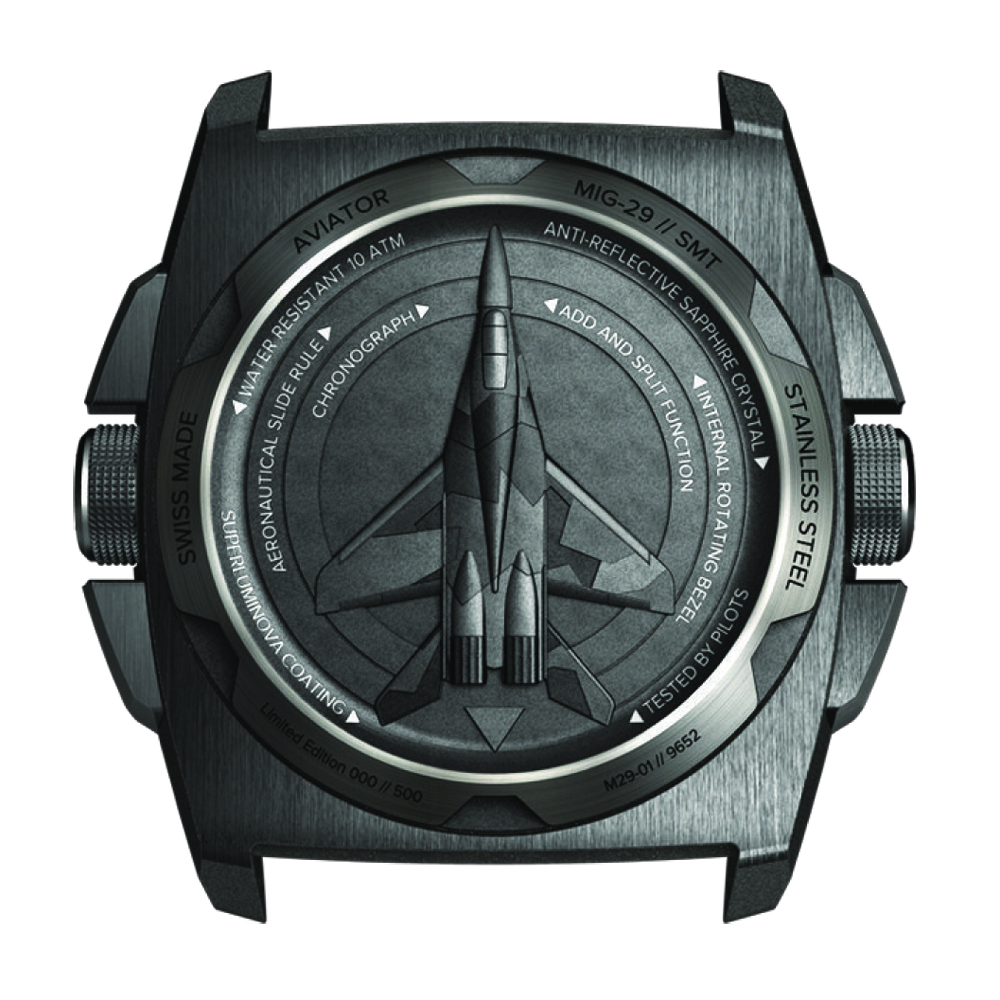 Aviator Swiss Made Limited Edition MIG 29 SMT M.2.30.5.217.6 - obrazek 2