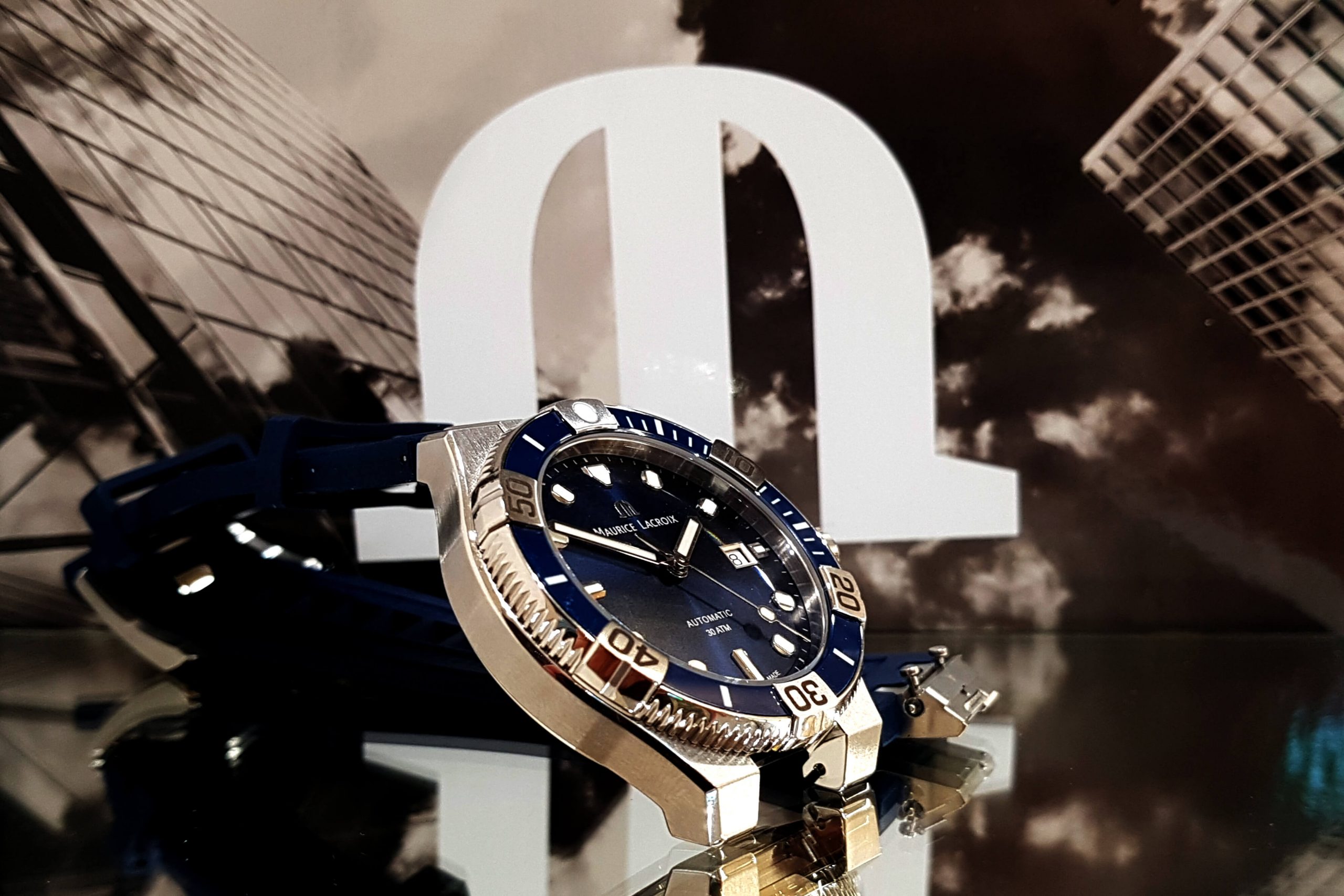 Sportowy męski zegarek. Maurice Lacroix model Aikon Venturer