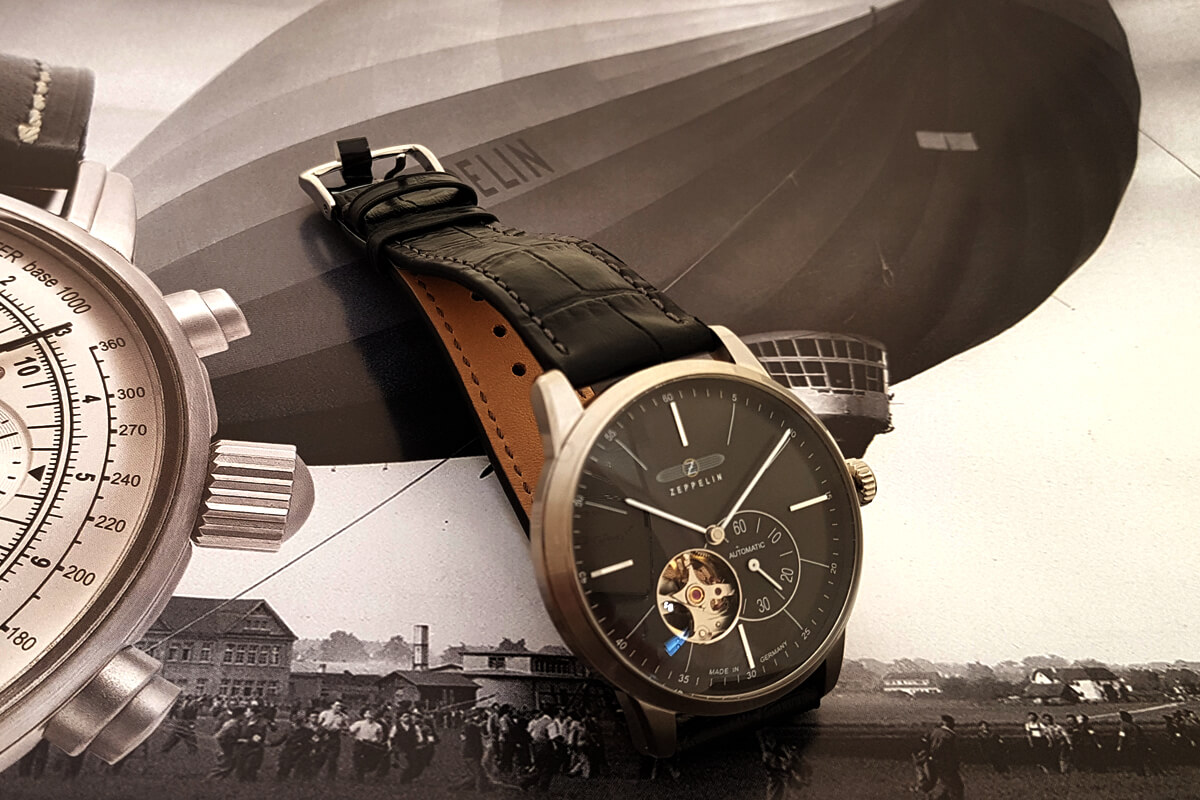 Ferdinand Graf von Zeppelin i zegarek Zeppelin Flatline 7364-2