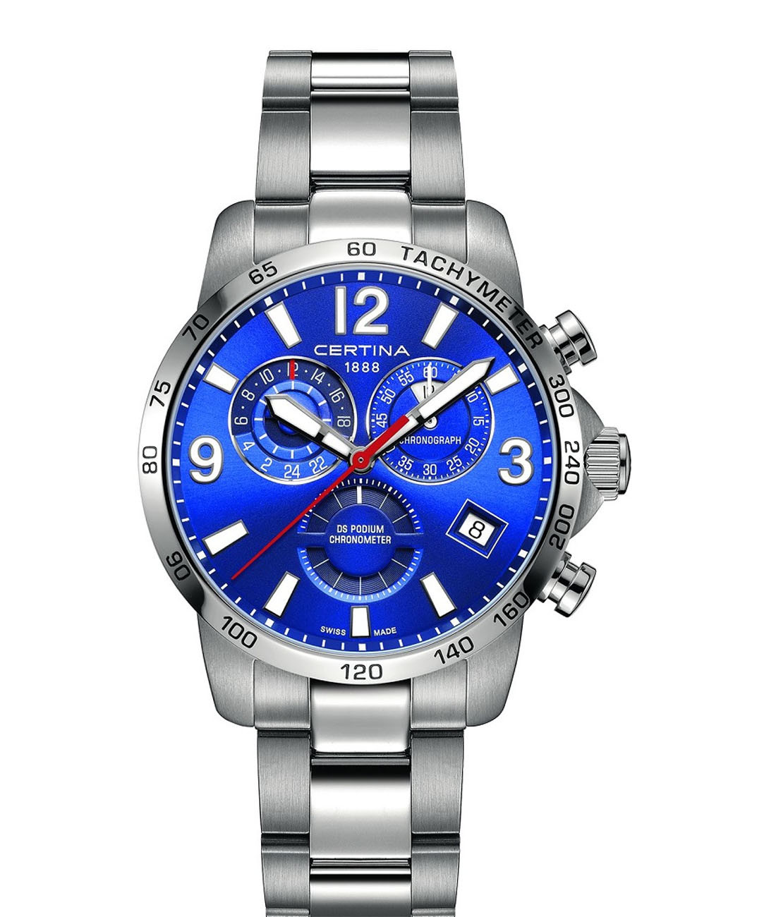 Certina DS Podium Gent Chronograph GMT Chronometer C034.654.11.047.00