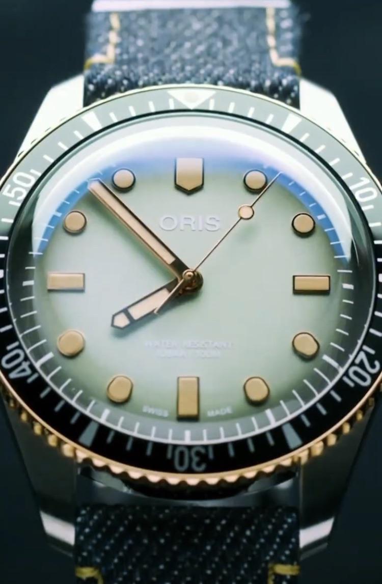 Oris Divers Sixty Five Bronze Bezel MOMOTARO JEANS Special Edition 01 733 7707 4337 - obrazek 3