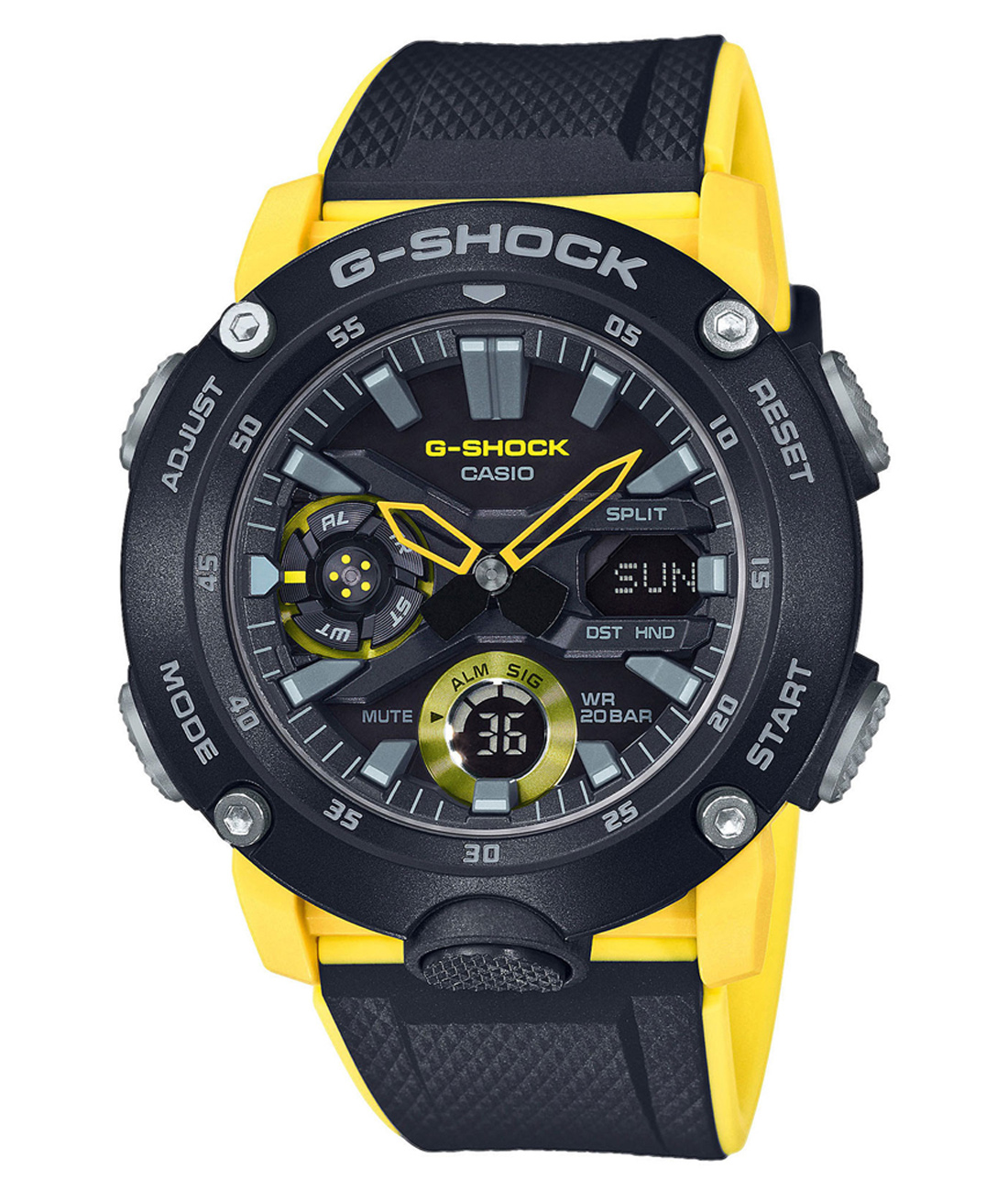 Casio G-SHOCK Carbon Core Guard GA-2000-1A9ER