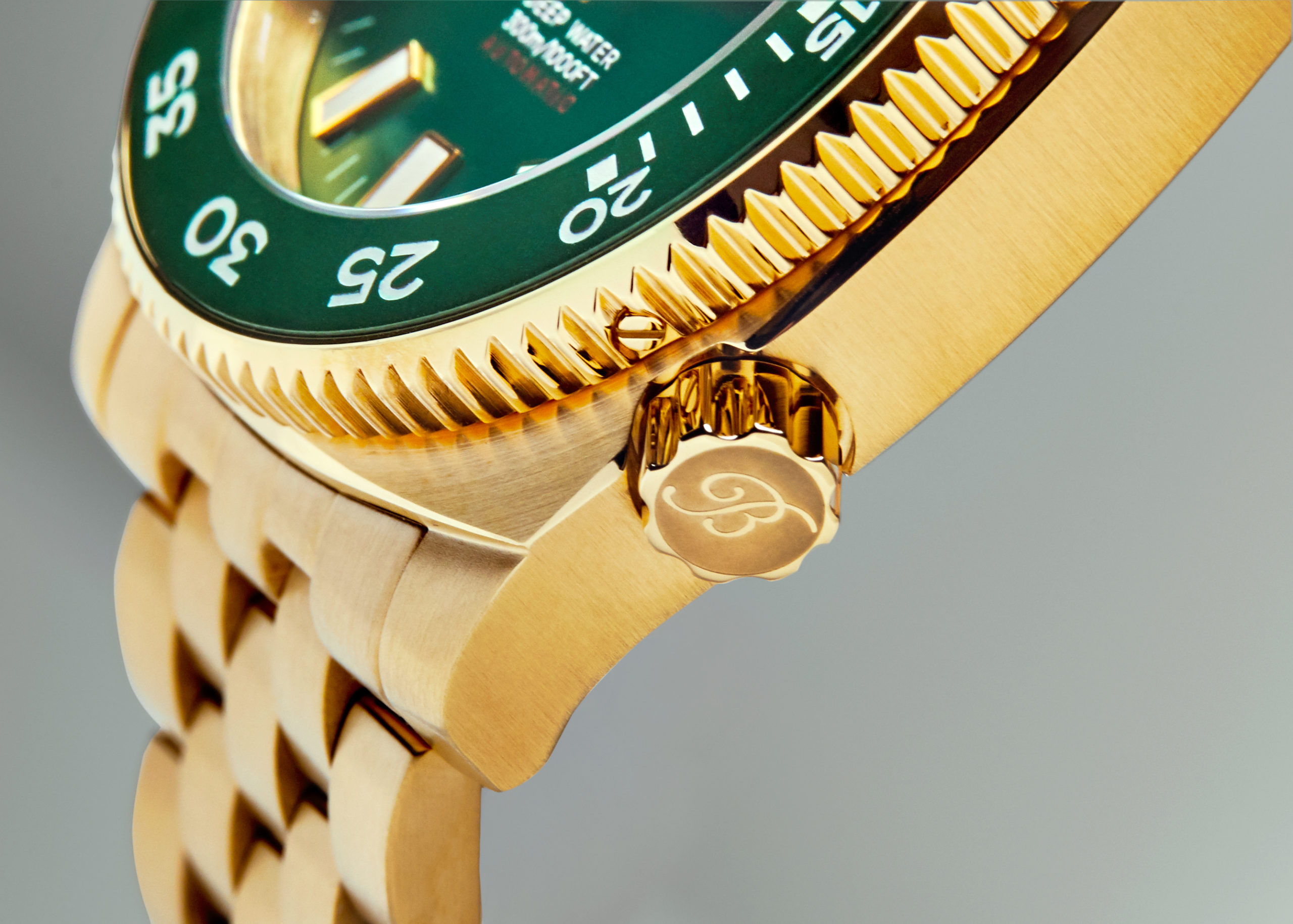 BALTICUS DEEP WATER Zielony Złote PVD - obrazek 5