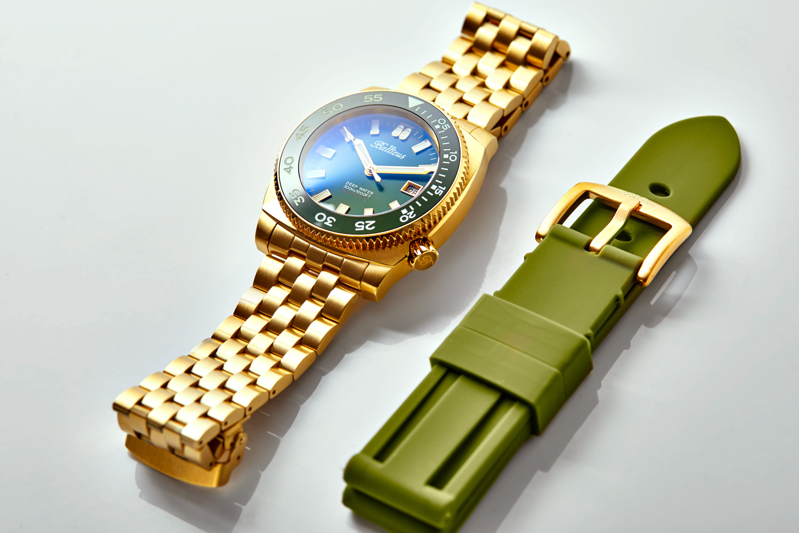 BALTICUS DEEP WATER Zielony Złote PVD - obrazek 2