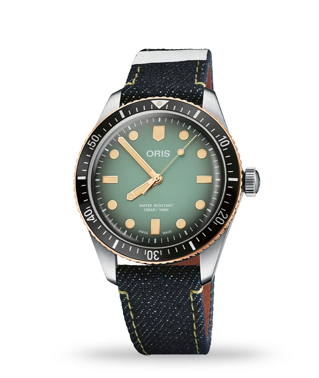 Oris Divers Sixty Five Bronze Bezel MOMOTARO JEANS Special Edition 01 733 7707 4337