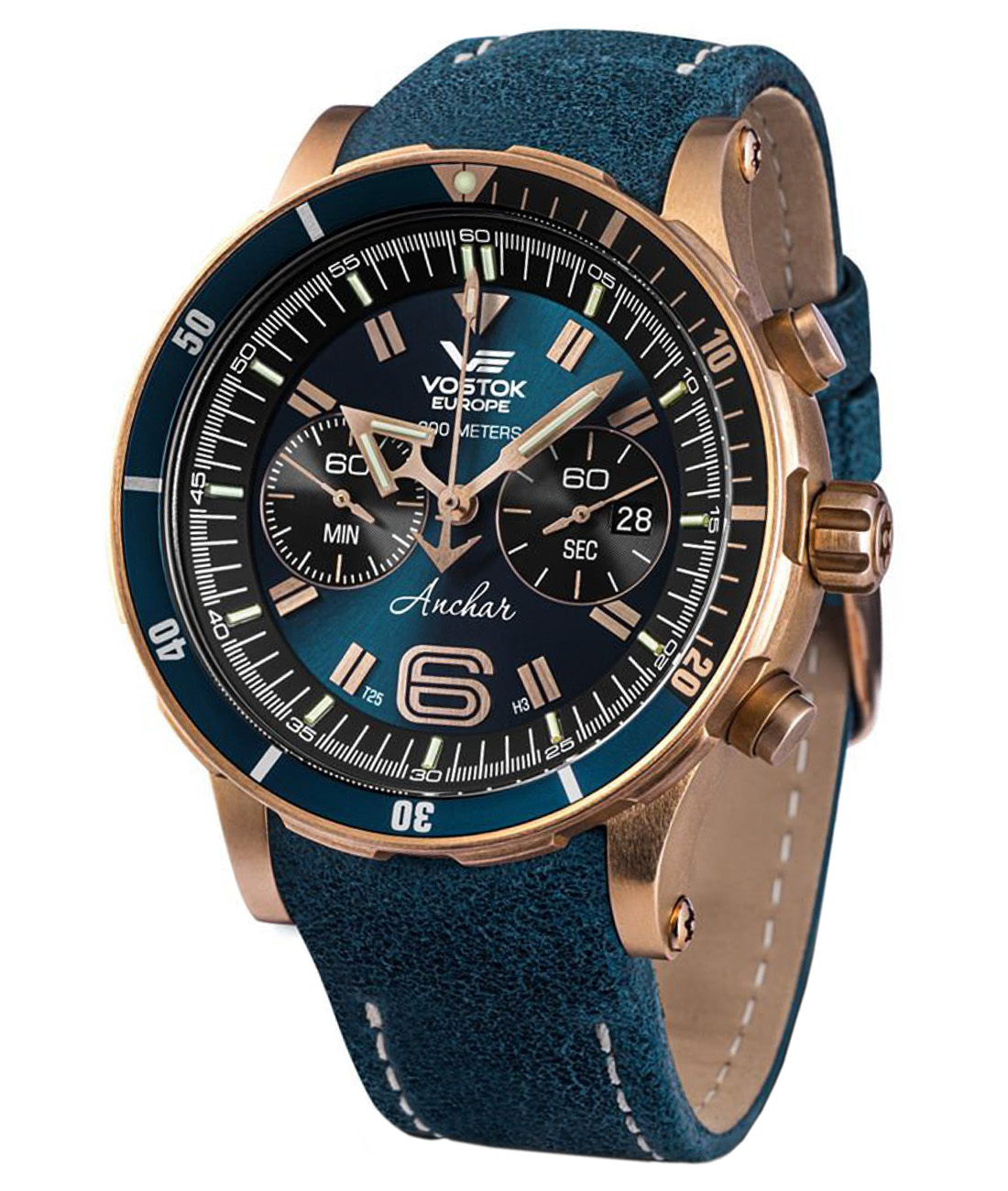 Vostok Europe ANCHAR Chrono Bronze 6S21-510O586
