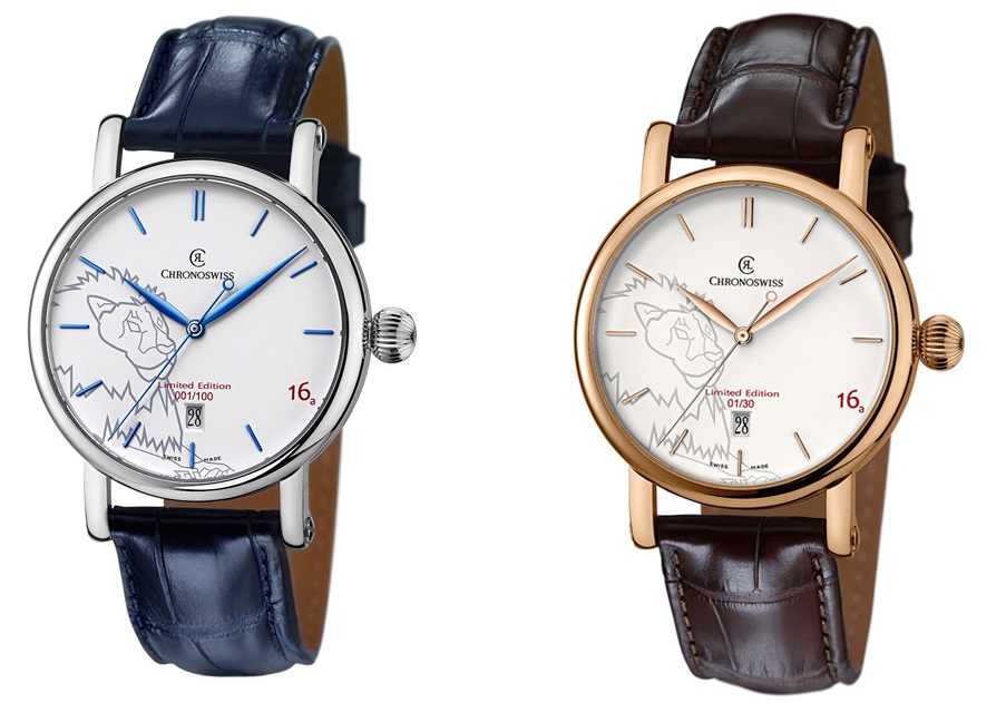 Chronoswiss linia Sirius, model Lion