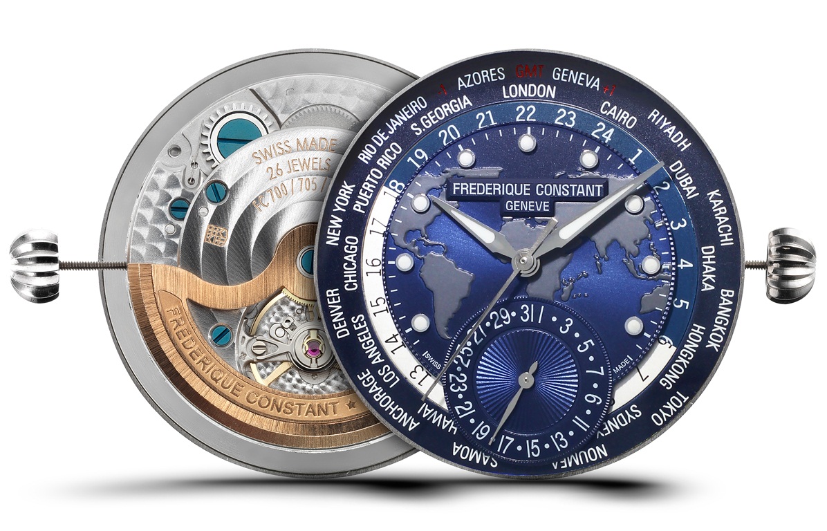 Frederique Constant, Classics Manufacture - Worldtimer