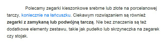 Allegro dyktatorem zegarkowego stylu!