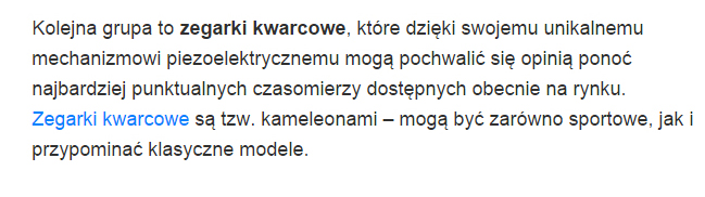 Allegro dyktatorem zegarkowego stylu!