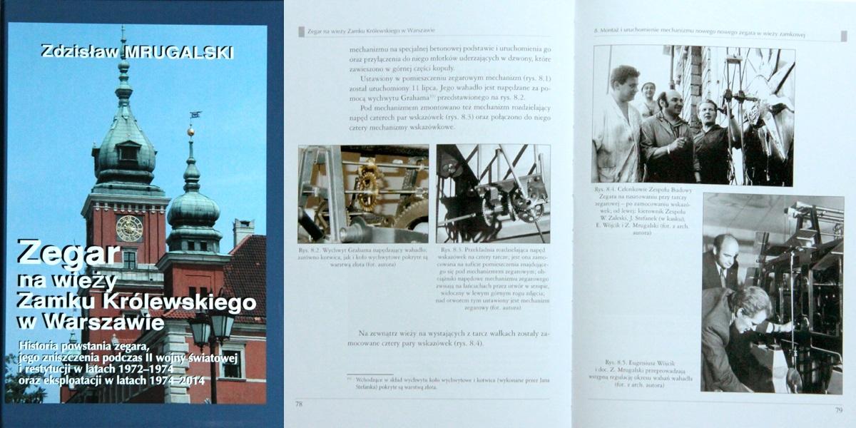 Mrugalski. Zegar na Zamku Królewskim w Warszawie