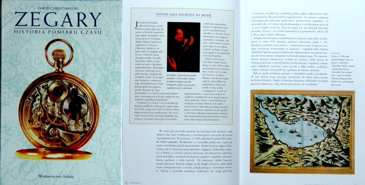 Christianson Zegary. Histria pomiaru czasu