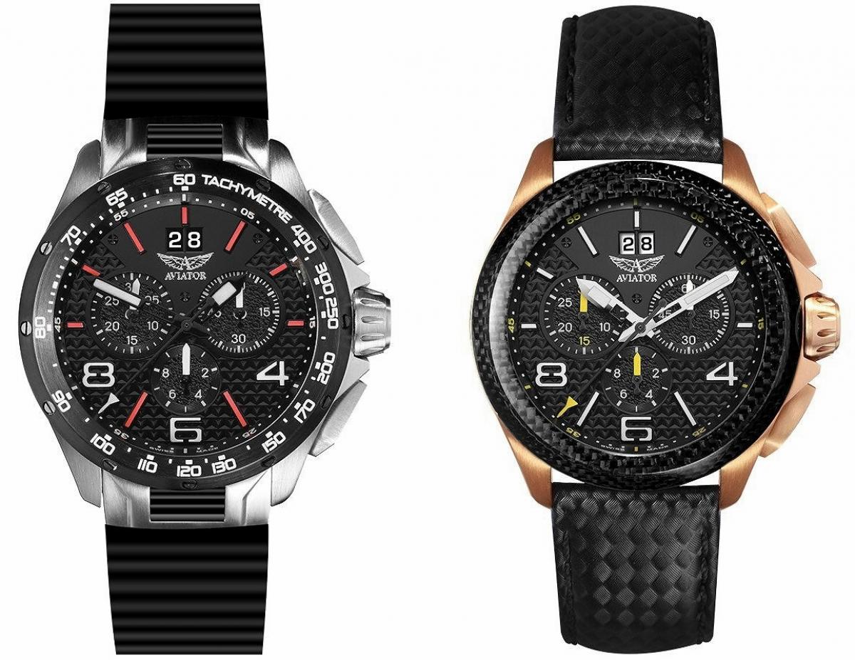 Aviator Swiss Made - zegarek inspirowany samolotem MIG 35