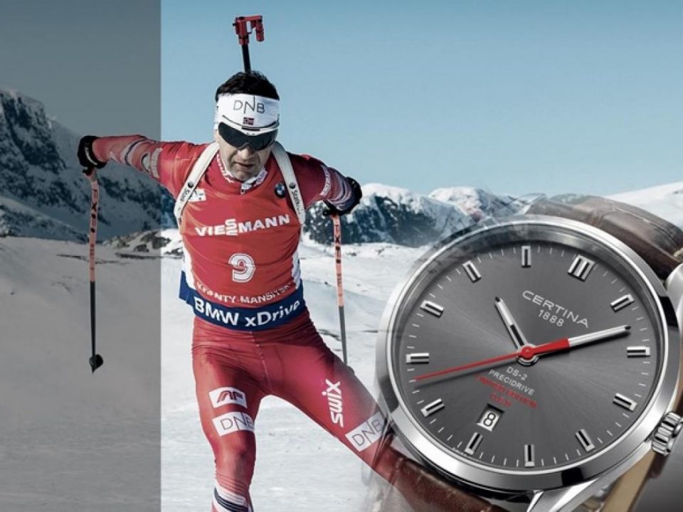 Certina. Zegarek dla najlepszego biathlonisty