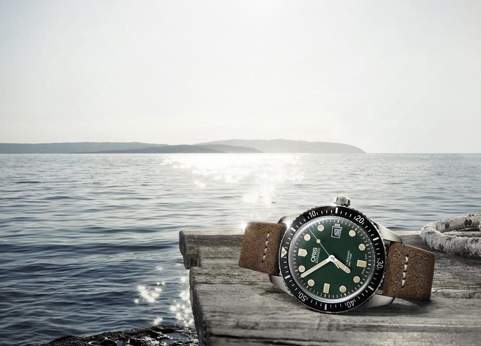 Oris z nowym zegarkiem w rodzinie nurków - ORIS Divers Sixty-Five w głębokiej zieleni