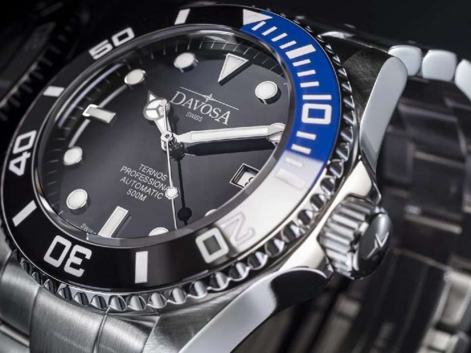 Ternos Professional TT z automatycznym naciągiem i wodoszczelnością 500M - od Davosa!