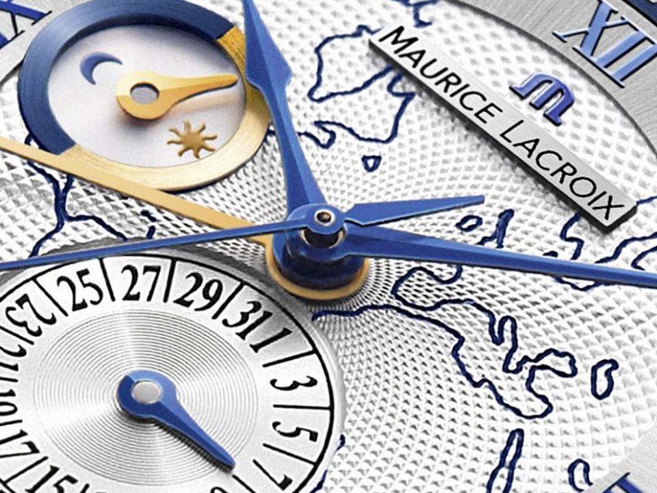 Maurice Lacroix Masterpiece Worldtimer - zegarek na cały świat