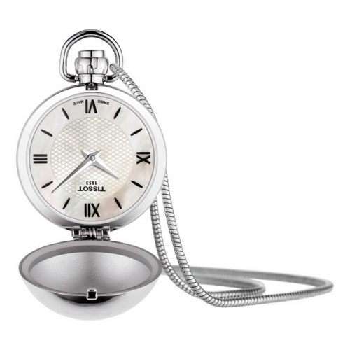 Zegarek Tissot Pendant stalowy, kieszonkowy