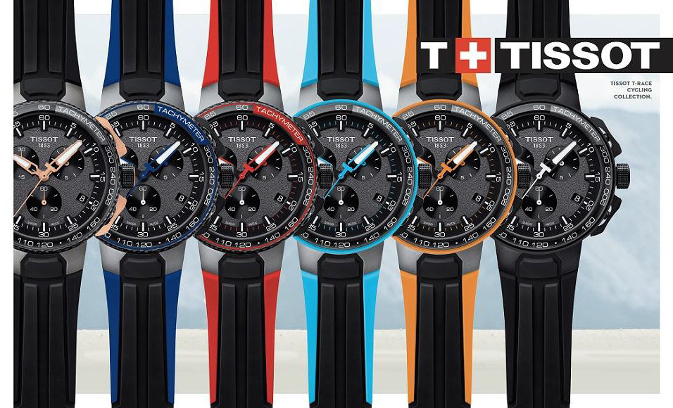 wersje kolorystyczne zegarków T-Race Cycling Tour de Pologne Special Edition 2018